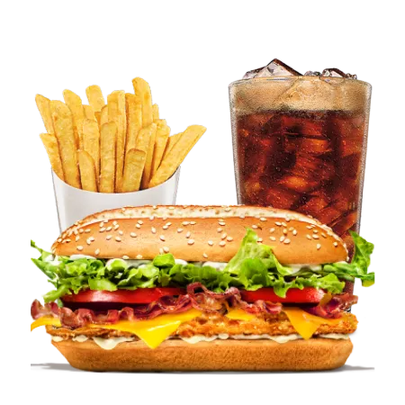 Bacon&Cheese Chicken Royale Meal