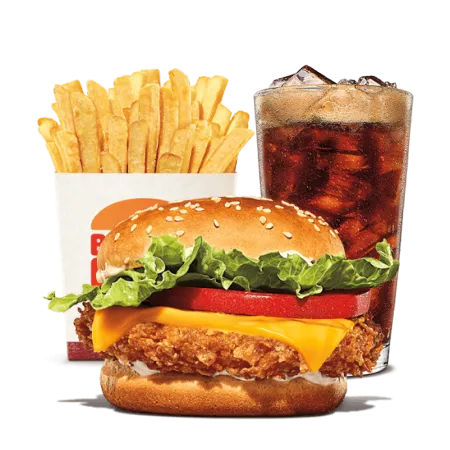 Cheese Crispy Chicken Meal Maxi