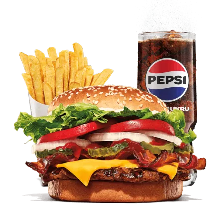 Bacon & Cheese Whopper Meal