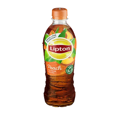 Lipton IceTea peach in bottle 0,5 liter.